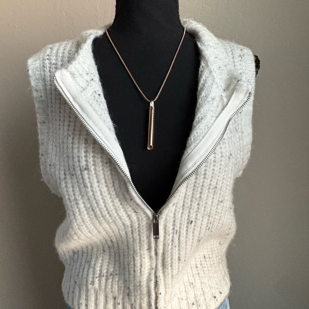 Cotton On Cream V-Neck Sweater Vest
